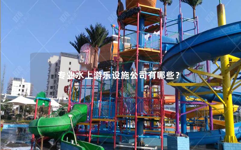 專業水上游樂設施公司有哪些？